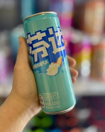 Fanta Pêche Blanche Jasmin (Chine) 🍑🌸✨