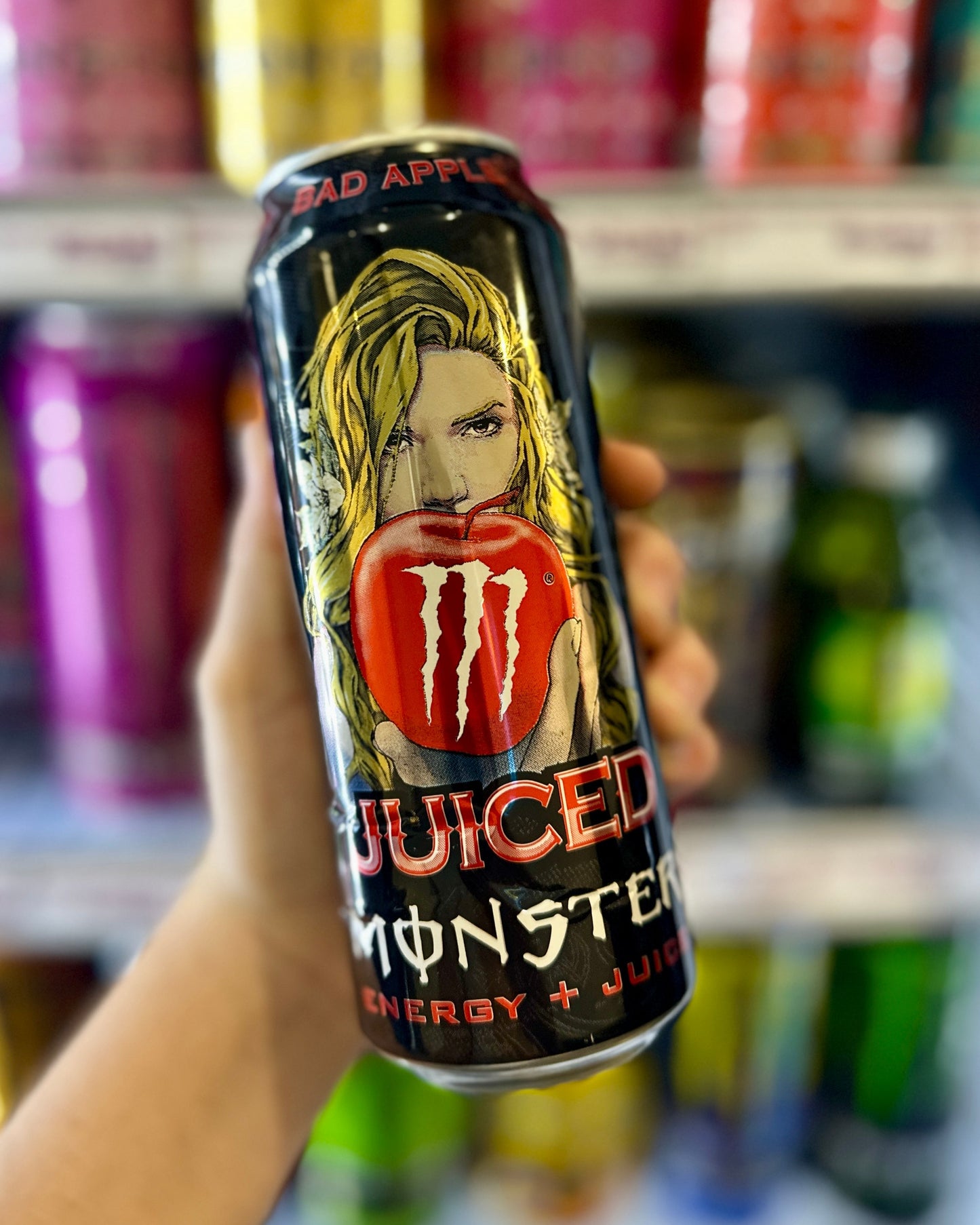 Monster Bad Apple – La Pomme Rebelle de la Gamme ⚫🍏💚⚡