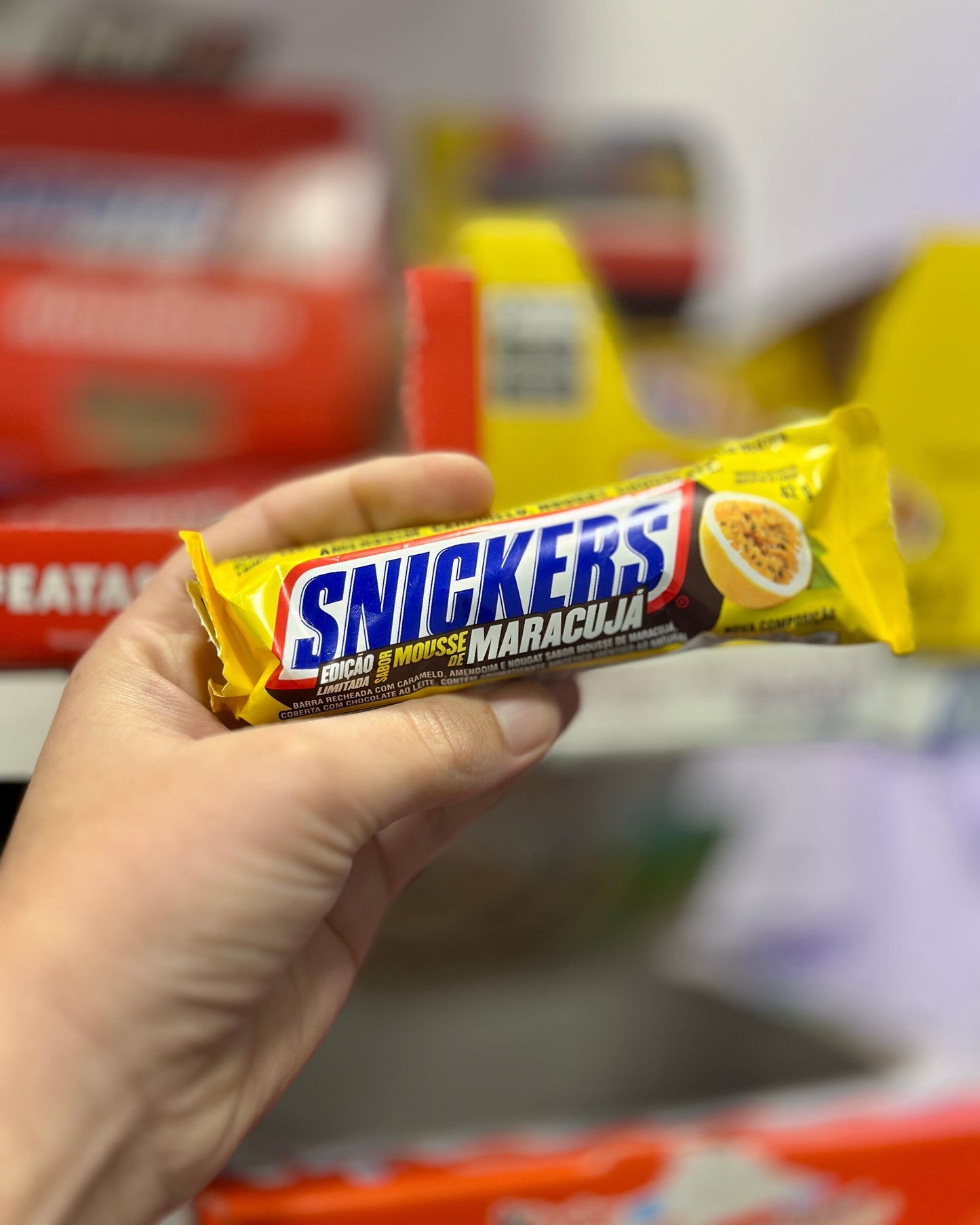 💛🍫 Snickers Mousse Maracujá (40 g)